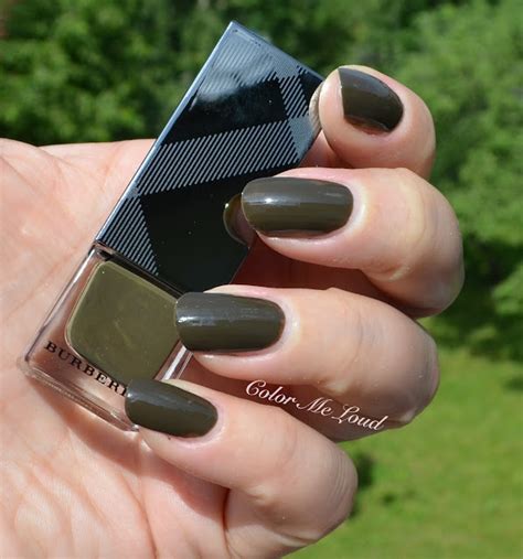 burberry khaki green nail polish dupe|drugstore nail polish dupes.